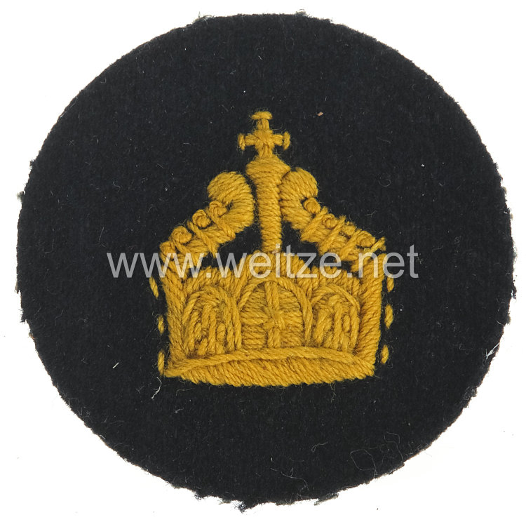 Kaiserliche Marine Ärmelabzeichen für einen Bootsgasten der "S.M.Y. Hohenzollern"