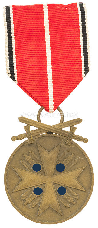 Deutsche Bronzene Verdienstmedaille mit Schwertern ab 1939