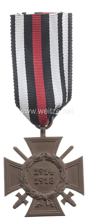 Ehrenkreuz für Frontkämpfer 1914-18 - "JK"