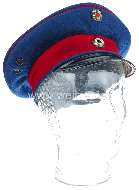 Weimarer Republik Kriegerverein Schirmmütze für einen ehemaligen Offizier Infanterie im Kaiserlichen Heer