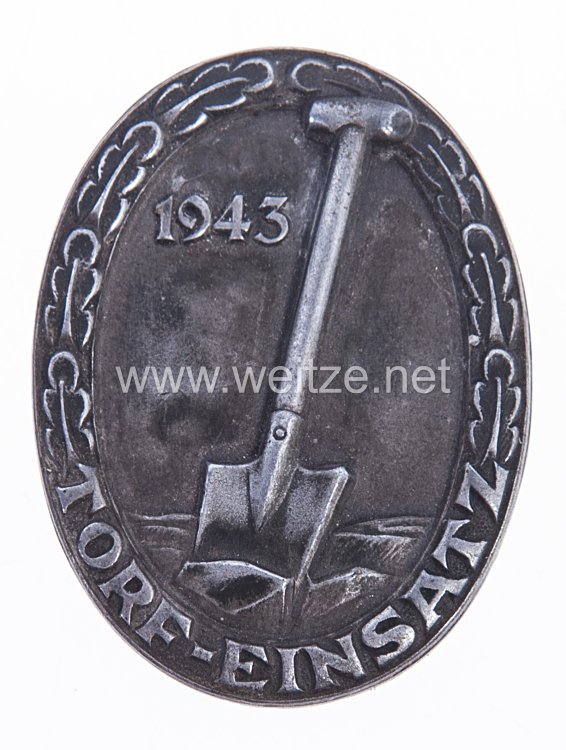 HJ tragbare Auszeichnung "Torf-Einsatz 1943"