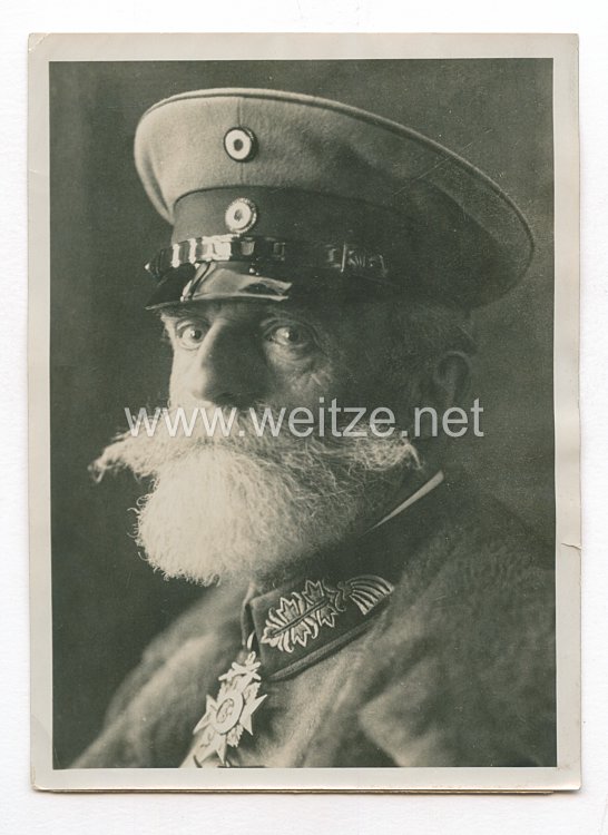 Weimarer Republik Pressefoto: Generaloberst Freiherr von Falkenau 