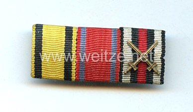 Bandspange eines württembergischen Veteranen im 1. Weltkrieg 