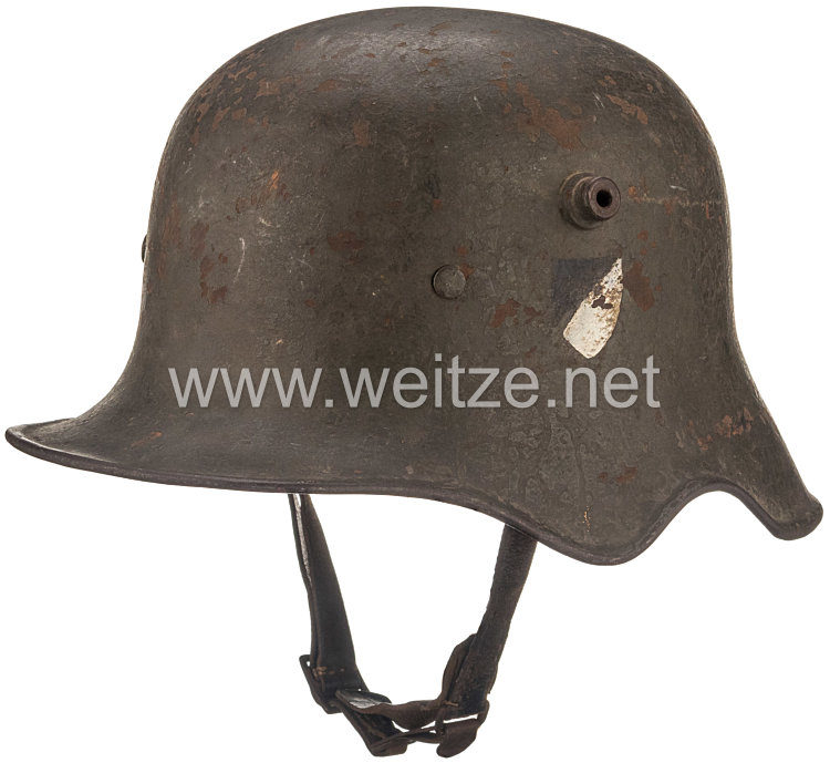 Reichswehr Stahlhelm M 18 Kavallerie mit Ohrenausschnitt