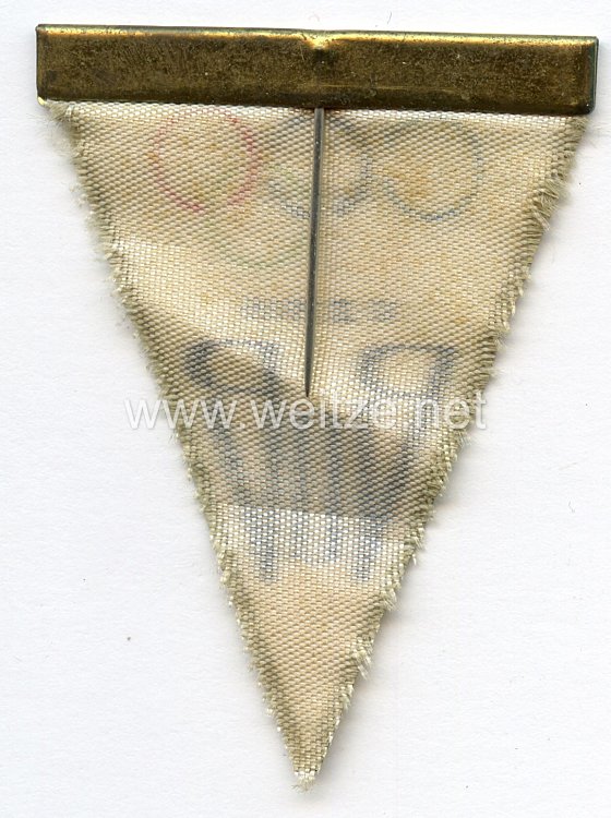 IV. Olympische Winterspiele 1936 Garmisch-Partenkirchen - Eintrittsabzeichen für die Bob-Wettkämpfe 12.2.1936 Bild 2