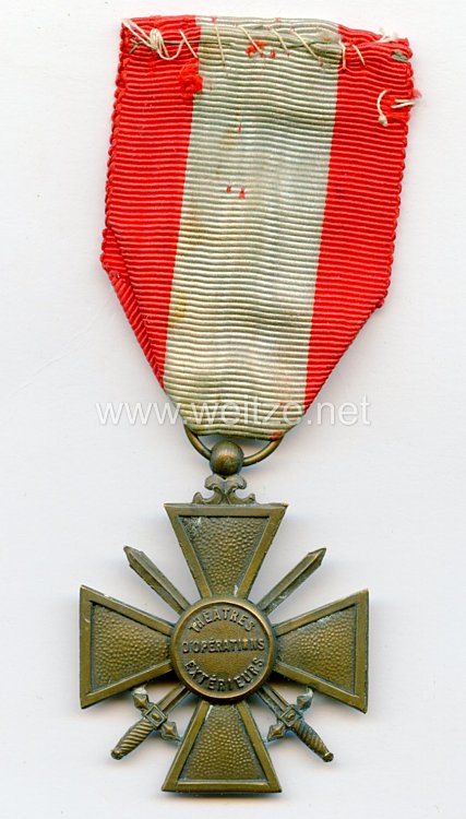 Frankreich "Croix de guerre des Théâtres d'opérations extérieurs" mit Stern  Bild 2