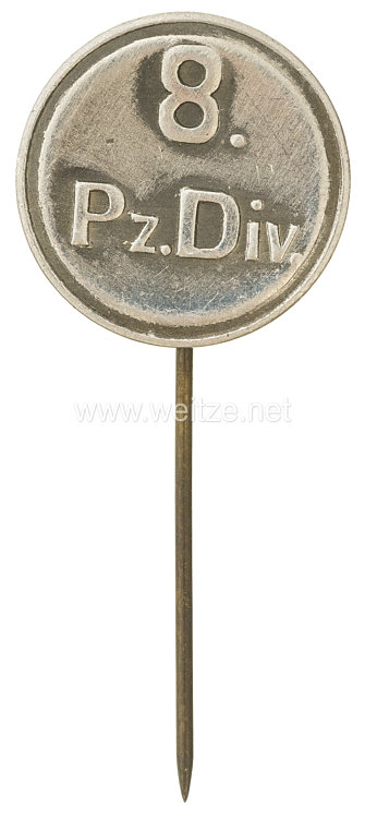 Panzerkampfabzeichen in Bronze - small dish Bild 2
