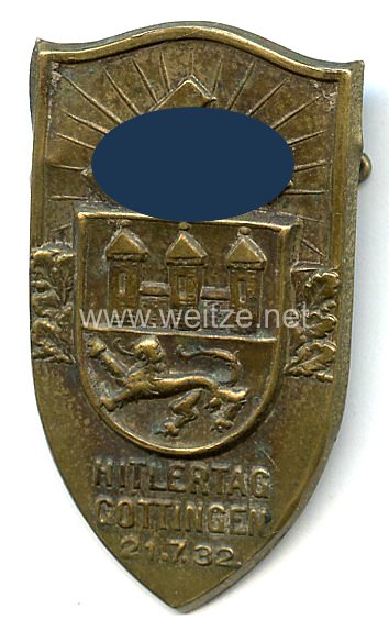 III. Reich - Hitlertag Göttingen 21.7.1932