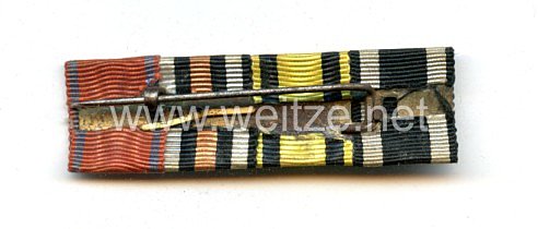 Bandspange eines württembergischen Veteranen im 1. Weltkrieg  Bild 2
