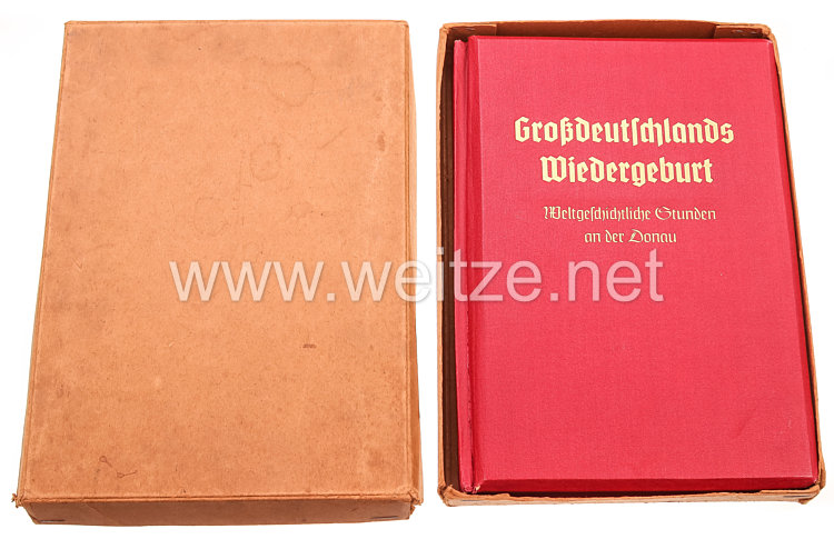 III. Reich Raumbildalbum - Großdeutschlands Wiedergeburt - Weltgeschichtliche Stunden an der Donau