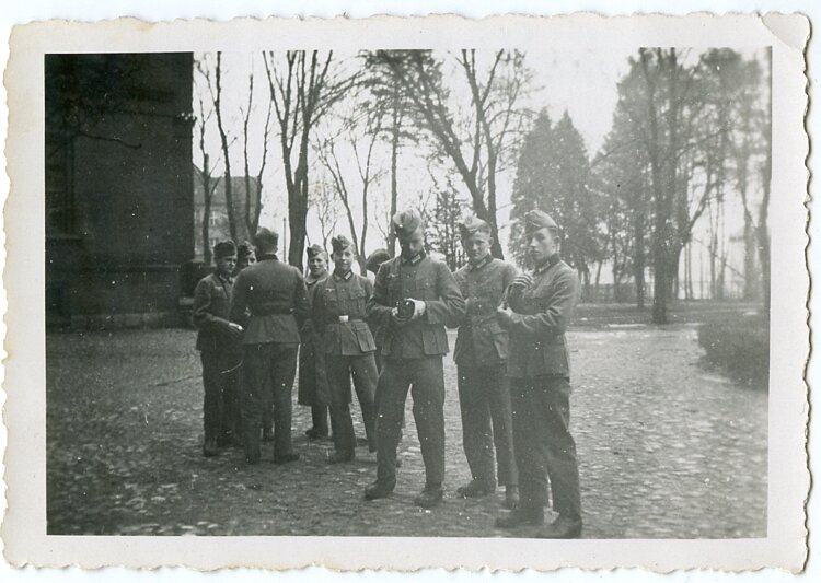 Foto, Angehörige der Unteroffiziersschule in Berent Westpreußen 1941