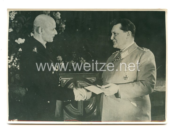 3. Reich Pressefoto: Ehrung deutscher Bergleute durch Reichsmarschall Göring 11.1.1941