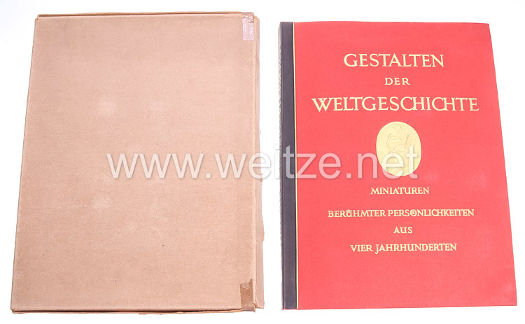 III. Reich - Gestalten der Weltgeschichte - Zigaretten Sammelbilderalbum