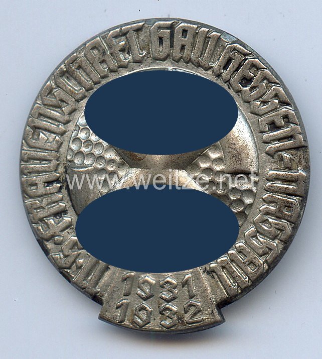 Nationalsozialistische Frauenschaft ( NSF ) - Ehrennadel des Gaues Hessen-Nassau zur Erinnerung an die Kampfzeit 1931-1932