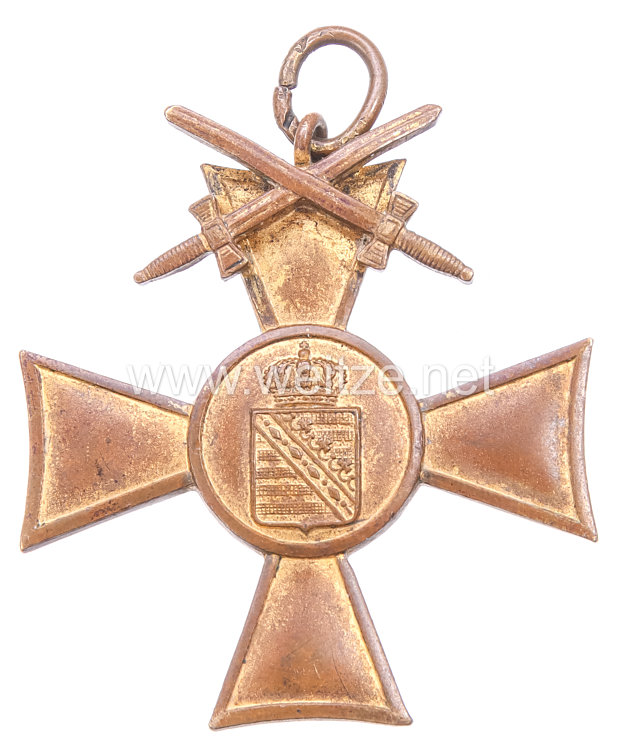 Sachsen Weimar Eisenach Ehrenkreuz der Krieger -u. Militärvereine 