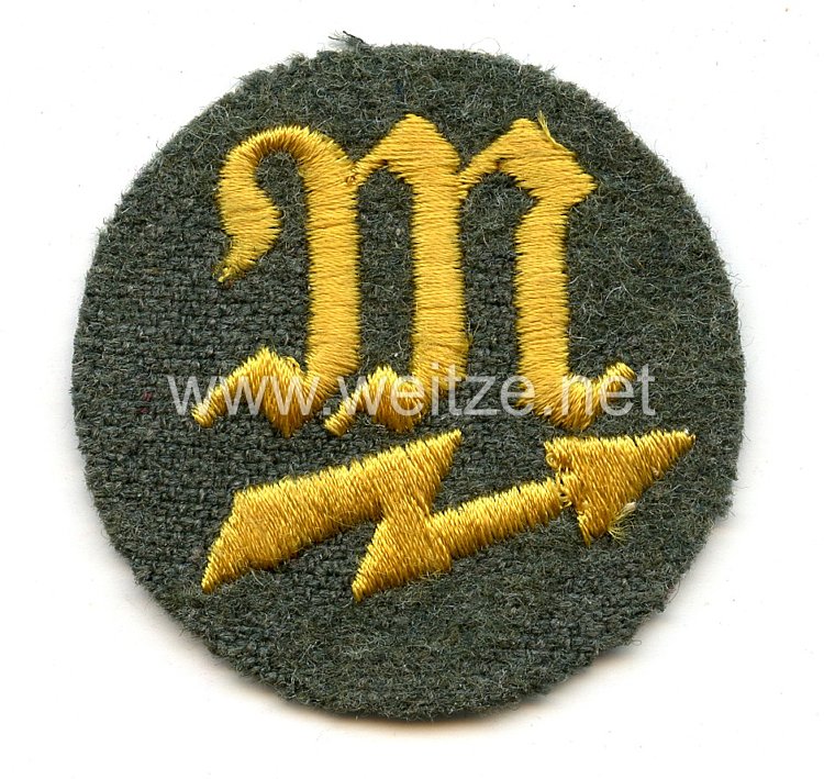 Wehrmacht Heer Ärmelabzeichen für Nachrichtenmechaniker
