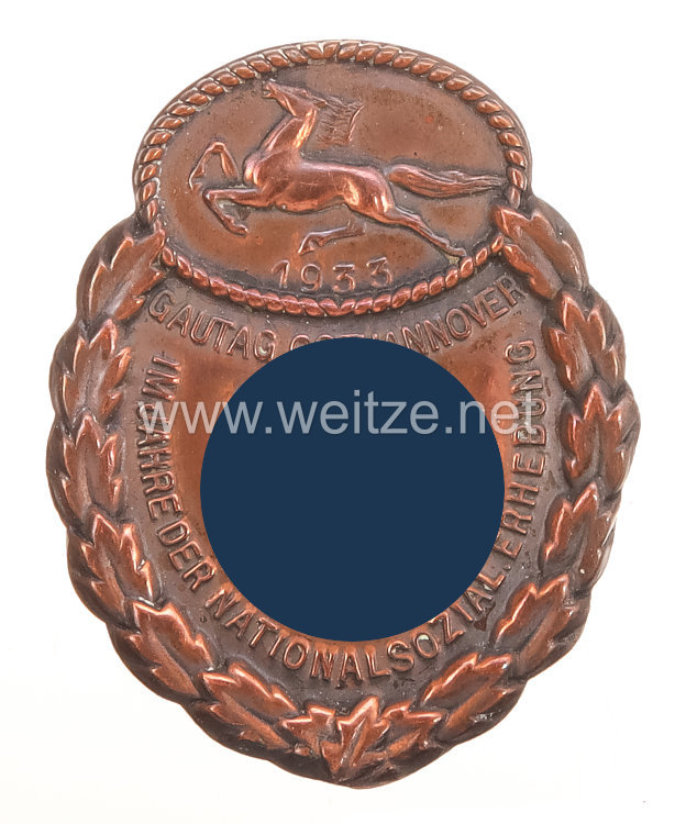 NSDAP Gau-Traditionsabzeichen Osthannover 1933 in Bronze