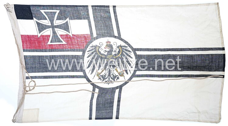 Kaiserliche Marine 1. Weltkrieg "Reichskriegsflagge" für ein Torpedoboot oder U-Boot