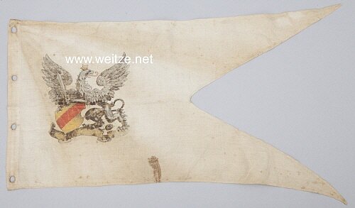 Baden Lanzenflagge für Unteroffiziere der Dragoner-Regimenter