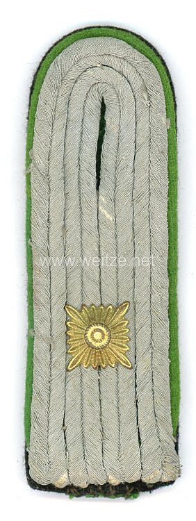 Waffen-SS Einzel Schulterstück für einen SS-Obersturmführer Gebirgsjäger