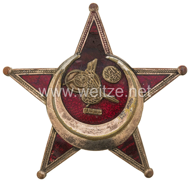 Osmanisches Reich Eiserner Halbmond - Stern von Gallipoli 1915