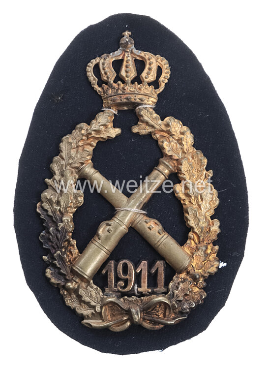 Königreich Bayern Königsschießpreis für die Artillerie 1911