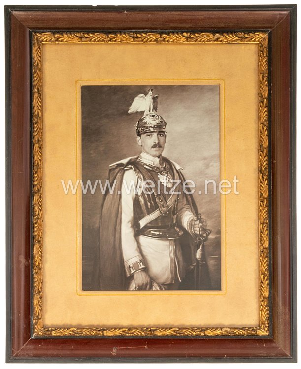 Preußen Porträt eines Offiziers des Regiments Gardes du Corps