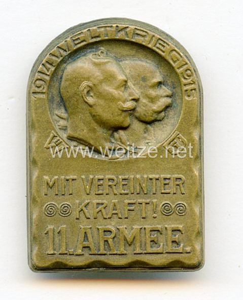 Österreich / K.u.K. Monarchie 1. Weltkrieg Kappenabzeichen 
