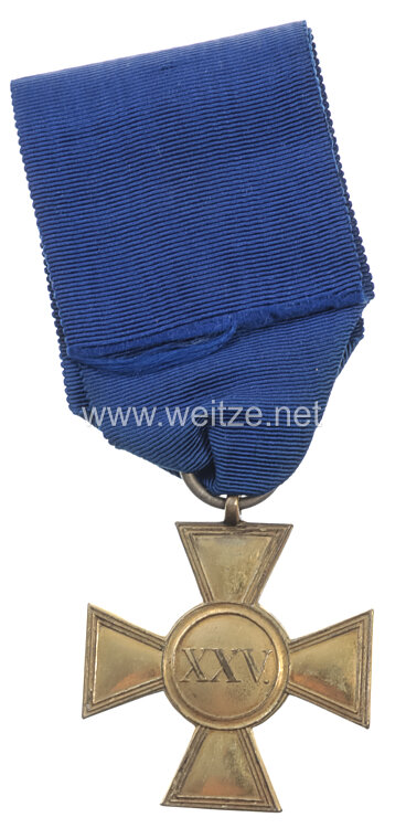 Preußen Dienstauszeichnung für Offiziere Kreuz 1. Klasse für XXV Jahre, 2. Modell 1846-1855 Bild 2