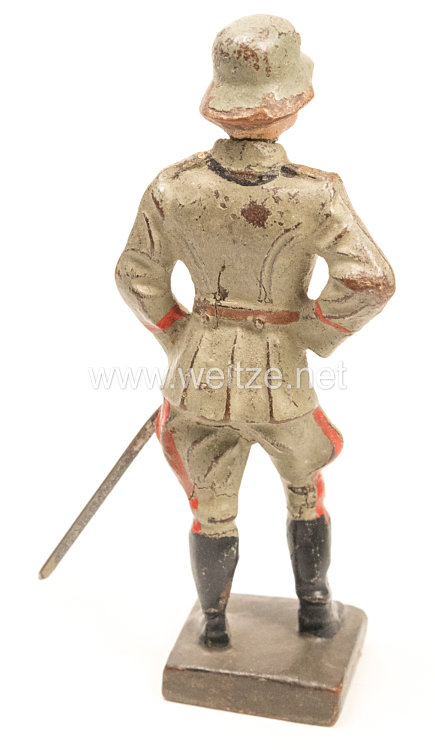Lineol - Heer General stehend mit Fernglas und Degen Bild 2