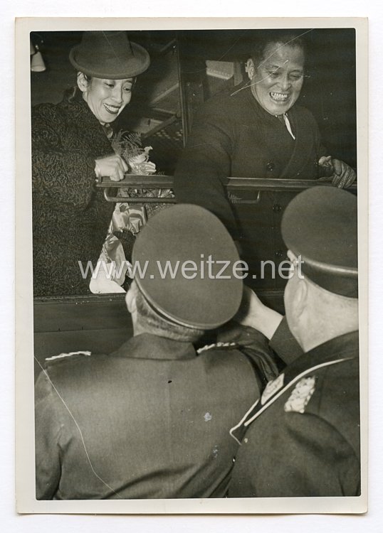III. Reich Pressefoto. Botschafter Oshima verließ Berlin. 29.10.1939.