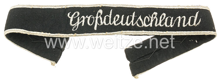 Wehrmacht Heer Ärmelband "Großdeutschland" für Offiziere
