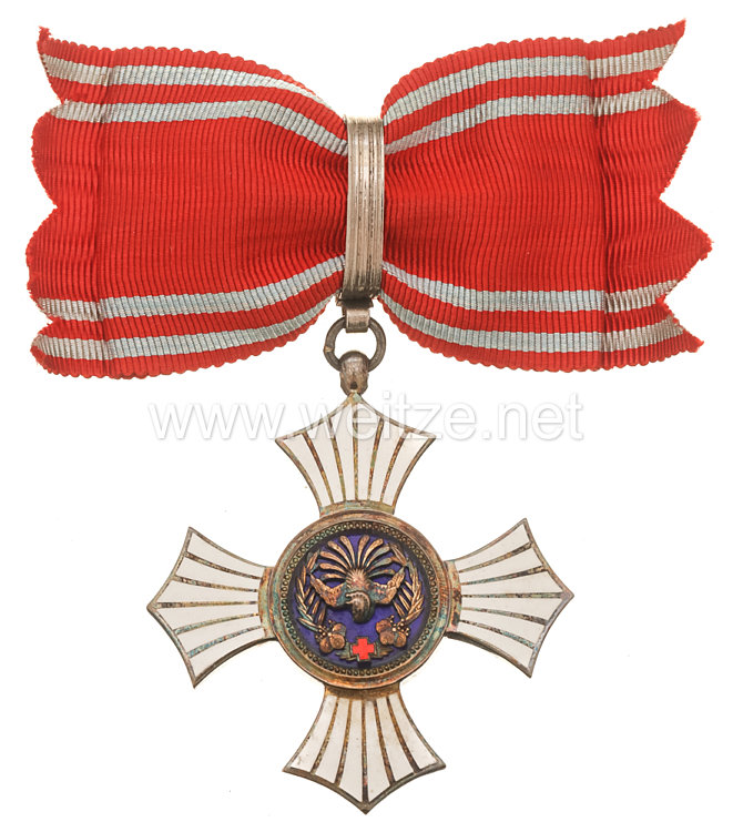 Japan, Rot Kreuz Medaille in Gold für Frauen Bild 2