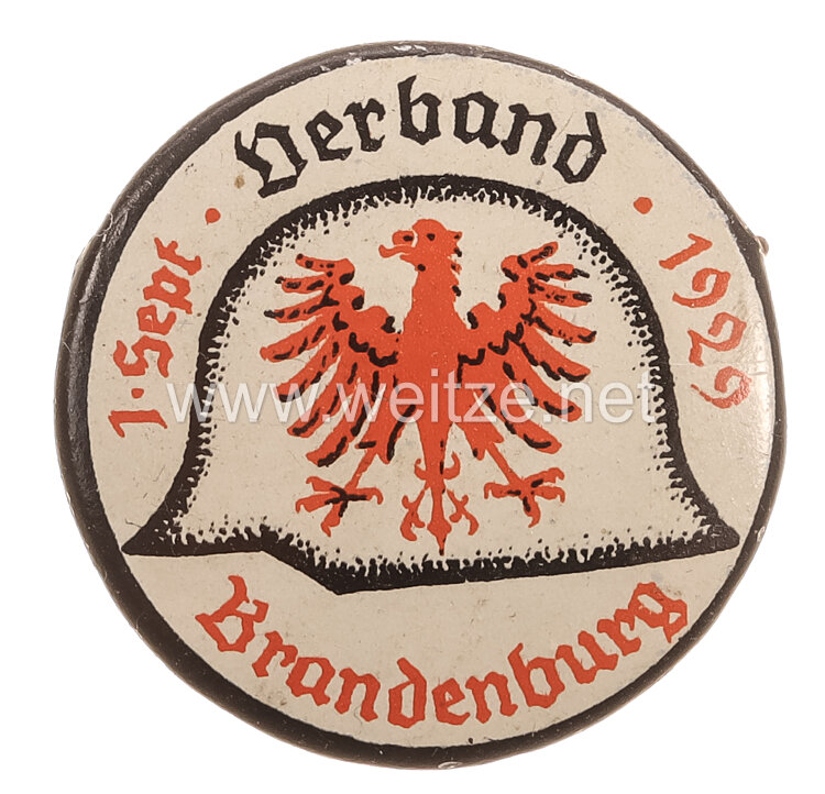 Stahlhelmbund - Verband Brandenburg 1. September 1929