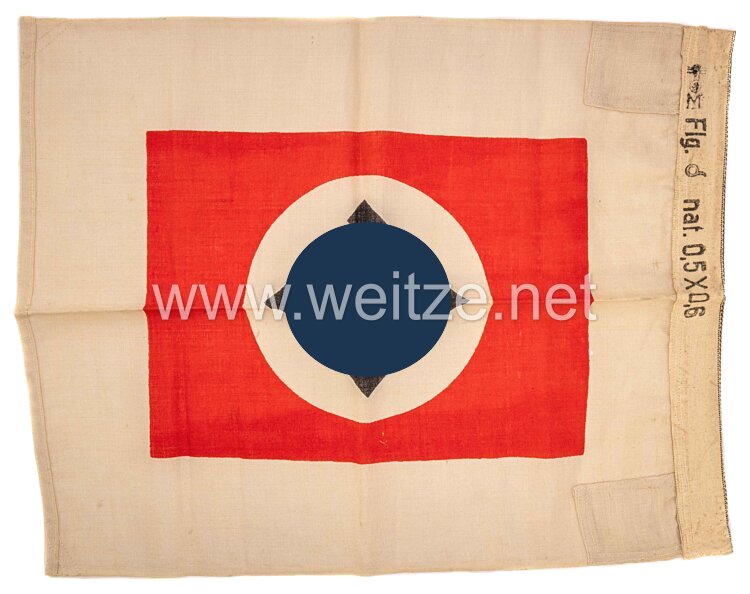 III. Reich Dienstflagge für Hafen- und Seelotsen Bild 2