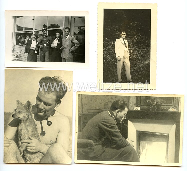 Waffen-SS Fotos, SS-Unterscharführer mit diversen Auszeichnungen