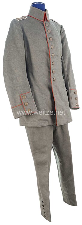 Preußen 1. Weltkrieg Nachlass eines Unteroffiziers und späteren "Bewährungsoffiziers" im 3. Lothringischen Infanterie-Regiment Nr. 135 Bild 2