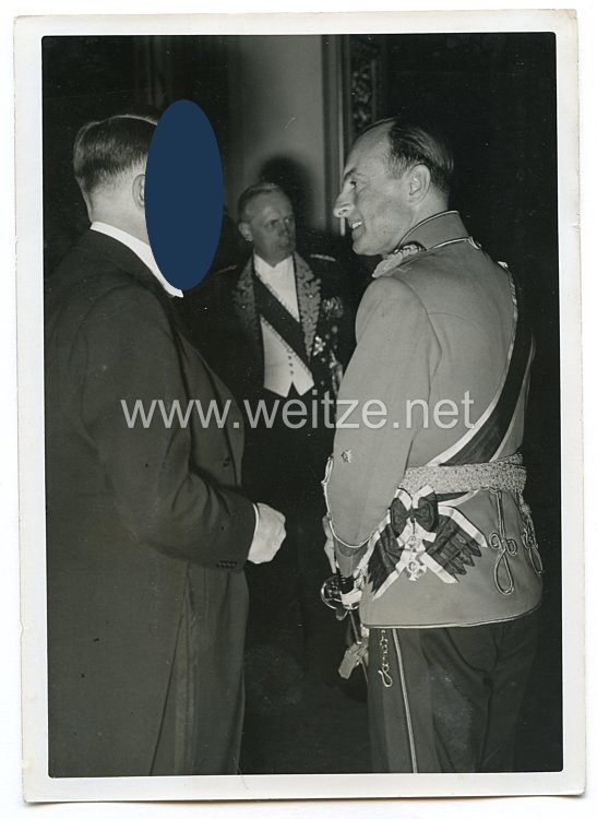 3. Reich Pressefoto: Festaufführung der Staatsoper für den Führer Adolf Hitler und seine Gäste 2.6.1939
