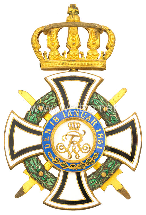 Preussen Hausorden Hohenzollern Kreuz der Ritter mit Schwertern Bild 2