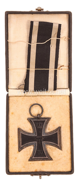 Preussen Eisernes Kreuz 1914 2. Klasse im Schmucketui