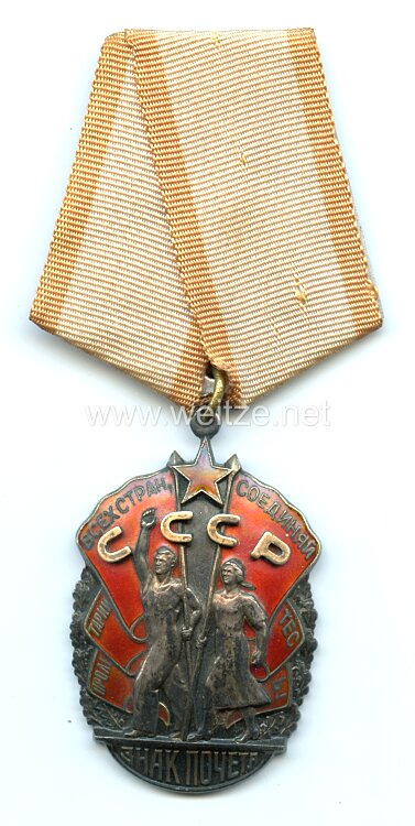 Sowjetunion Orden "Zeichen der Ehre"