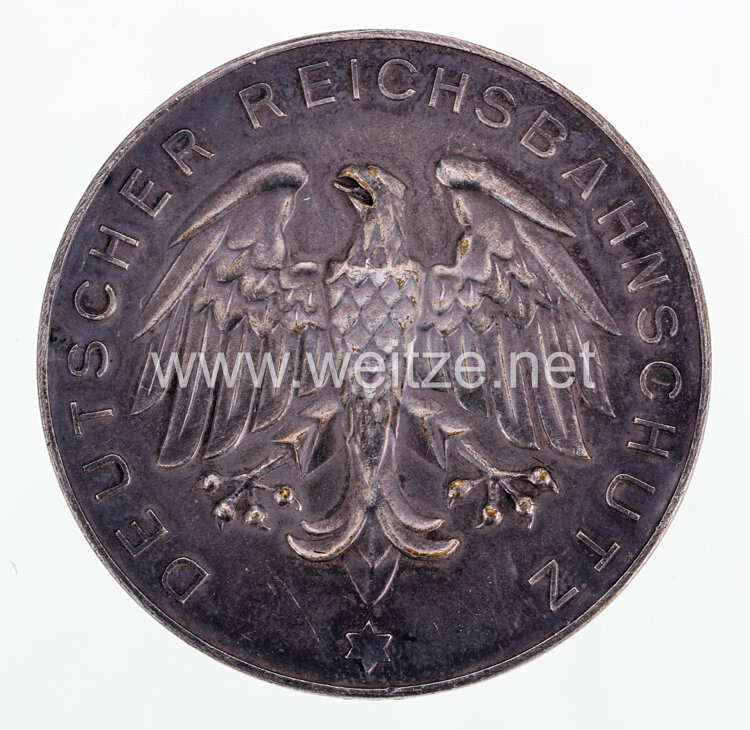 Deutscher Reichsbahnschutz - silberne Gedenkmünze