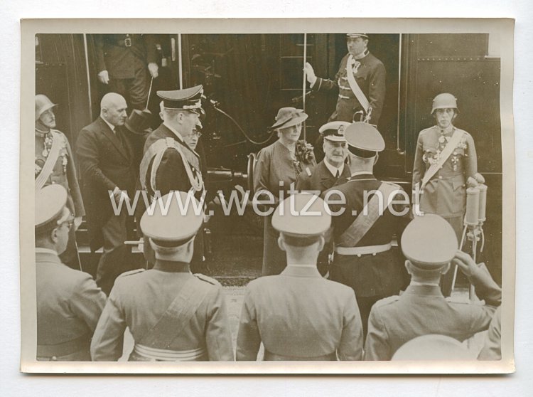 3. Reich Pressefoto: Reichsverweser Horthy in Wien