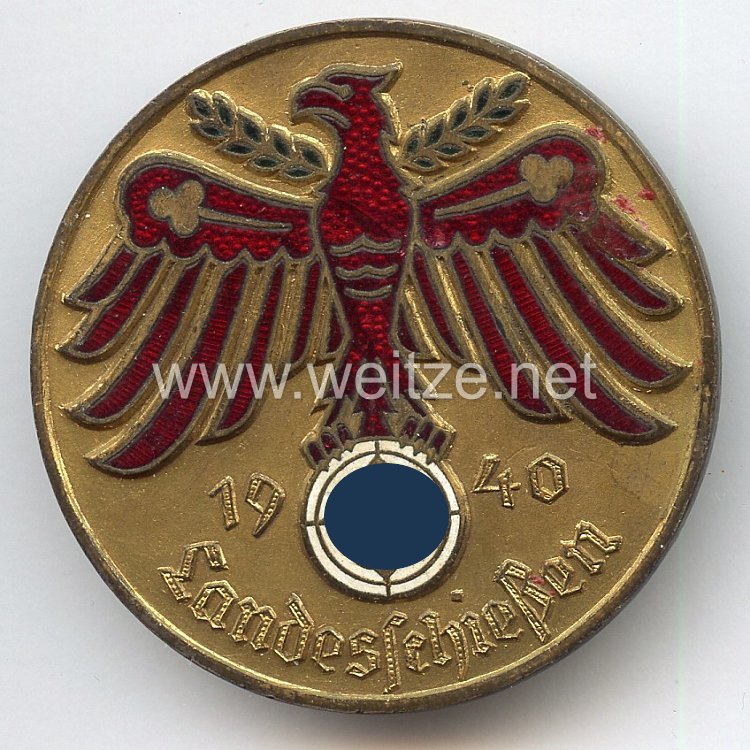 Standschützenverband Tirol-Vorarlberg - Gauleistungsabzeichen in Gold 1940