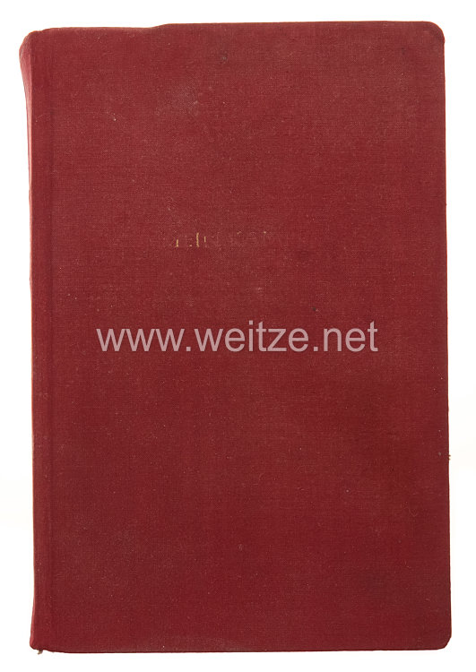 Mein Kampf - Dünndruckausgabe oder Feldpostausgabe von 1942 in Druckschrift