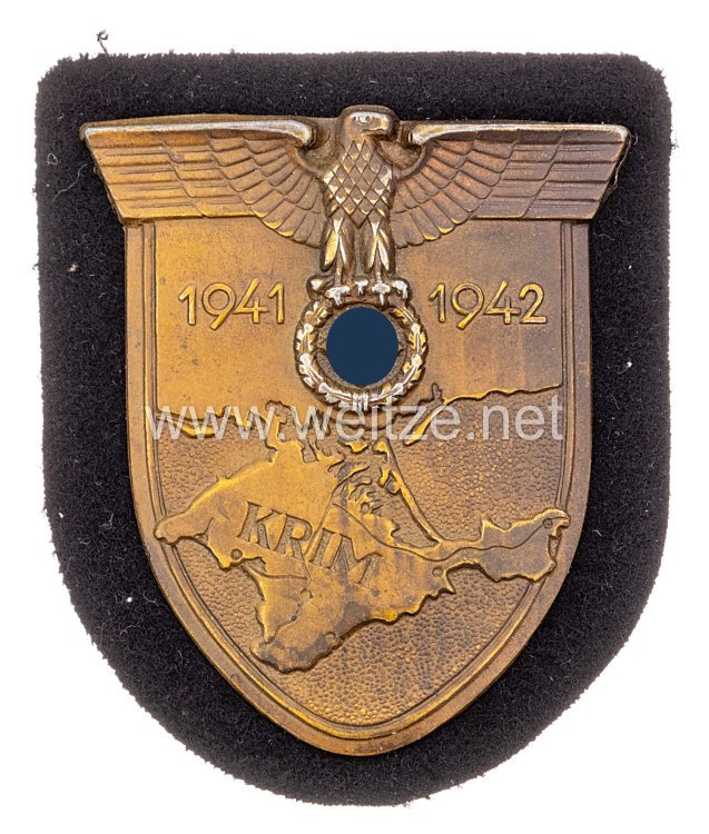Krimschild 1941 - 1942 für Angehörige der Kriegsmarine