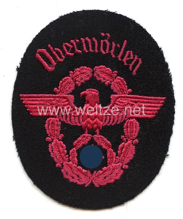 III. Reich Feuerwehr Ärmeladler "Obermärlen"