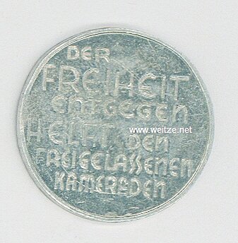 III. Reich - Österreich / NSDAP - Hitlerbewegung - Spendenmarke über 50 Groschen Bild 2