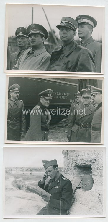 Wehrmacht Heer Pressefotos, Deutsche und rumänische Soldaten