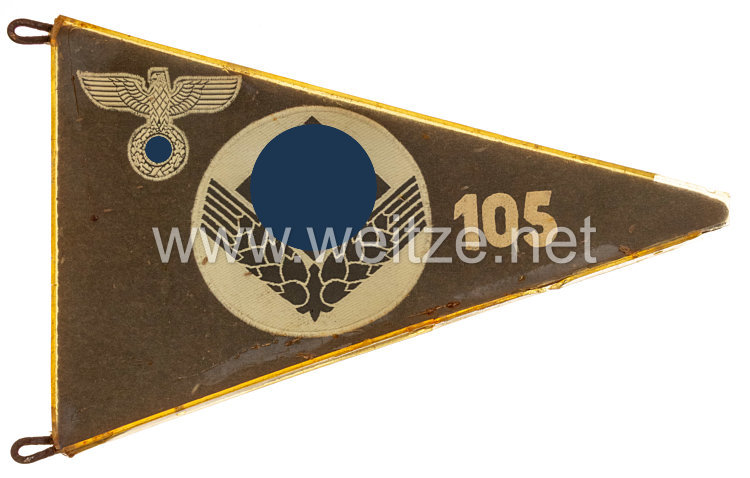 Weibliche Reichsarbeitsdienst (W.RAD) KFZ-Autostander für Führer der RAD Gruppe 105